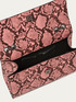 Double love snakeskin pattern Miami bag image number 4