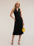 Jersey dress with knot image number 0