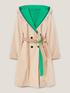 Long reversible trench coat image number 4
