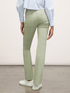 Flared trousers with frayed hem image number 1