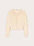 Linen blend cardigan image number 4