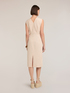 Striped linen blend sheath dress image number 1