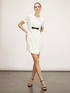 Sheath dress with bow image number 3