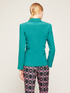 Blazer jacket with cut-out feature on the hips image number 1