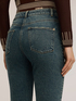 Jeans mum fit cu talie &icirc;naltă image number 3