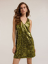 Vestito in paillettes disegno geometrico image number 0
