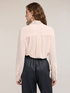 Bluse aus Georgette mit Kragen und Strassstein-Krawatte image number 1