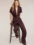 Satin shrug with knot image number 2