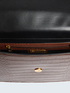 Croc embossed faux-leather shoulder bag image number 4