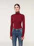 Solid colour turtleneck sweater image number 0