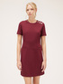 Mini dress with button feature image number 0