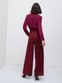 Flowing palazzo trousers image number 1