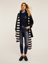 Wool blend cloth pea coat image number 3