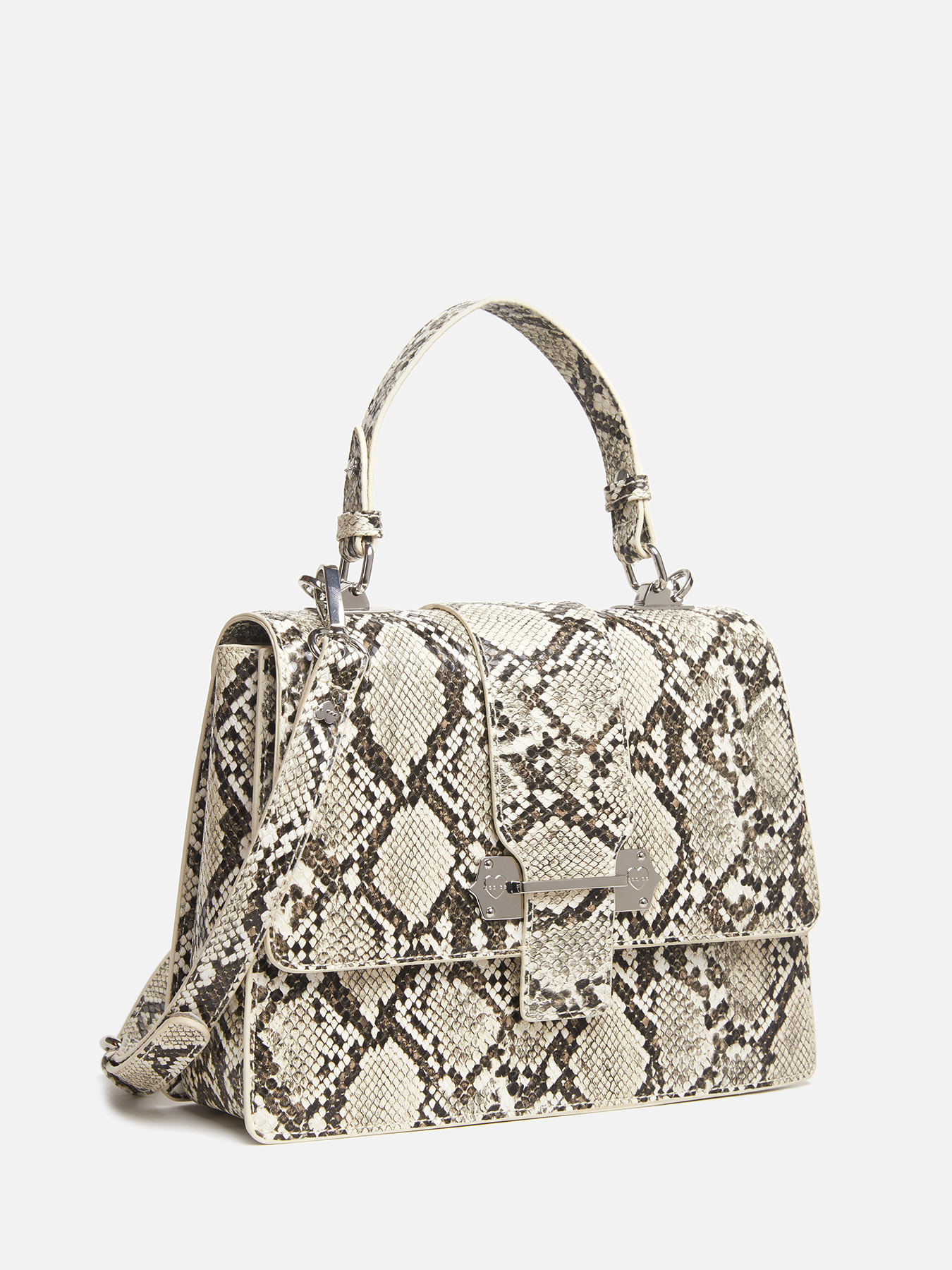 Borsa a tracolla effetto pitone image number 1