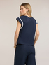 Kimono T-shirt with embroidery image number 1