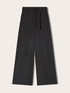 Pantalon palazzo en cady avec ceinture image number 5