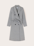 Cappotto cinturato doppiopetto in misto lana image number 4