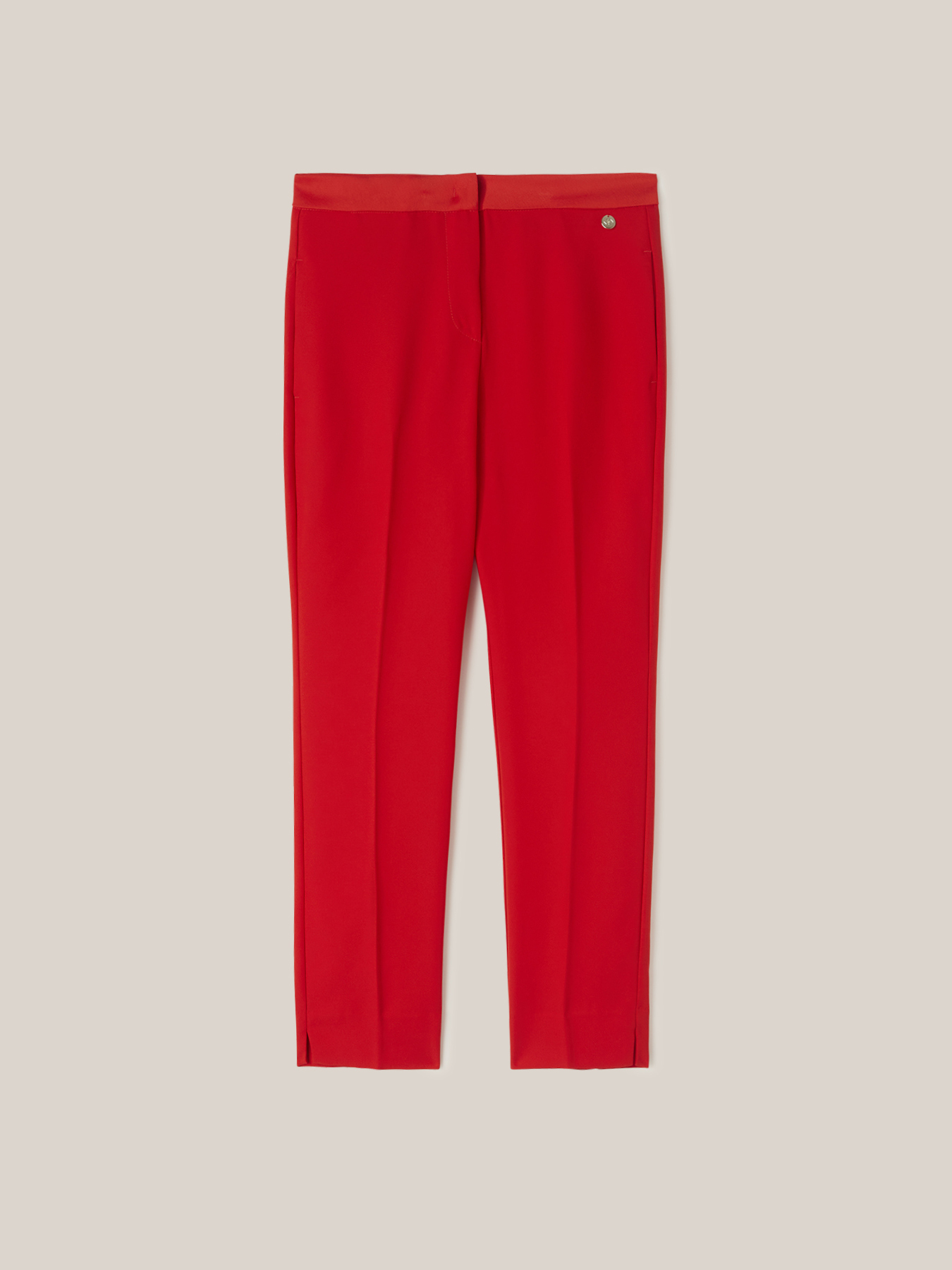 Pantal&oacute;n regular de sat&eacute;n image number 3