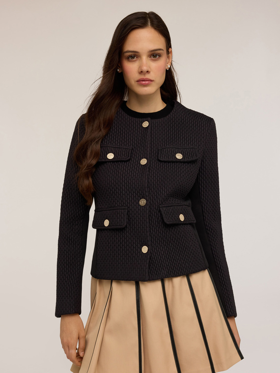 Veste en néoprène matelassé