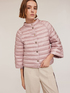 Glossy nylon padded cape image number 2