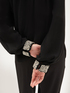 Flowing blouse with cuffs embroidered with stones image number 3