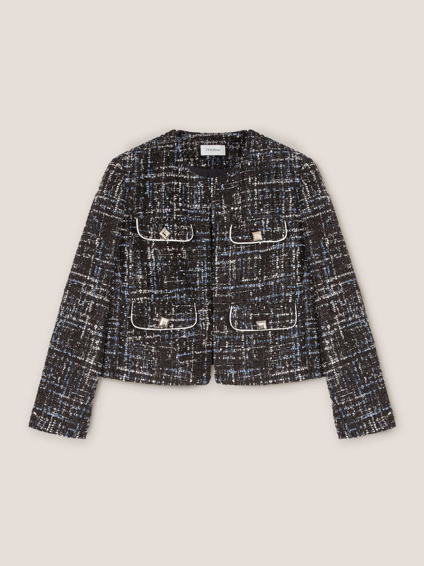Giacca in tweed lurex image number 4