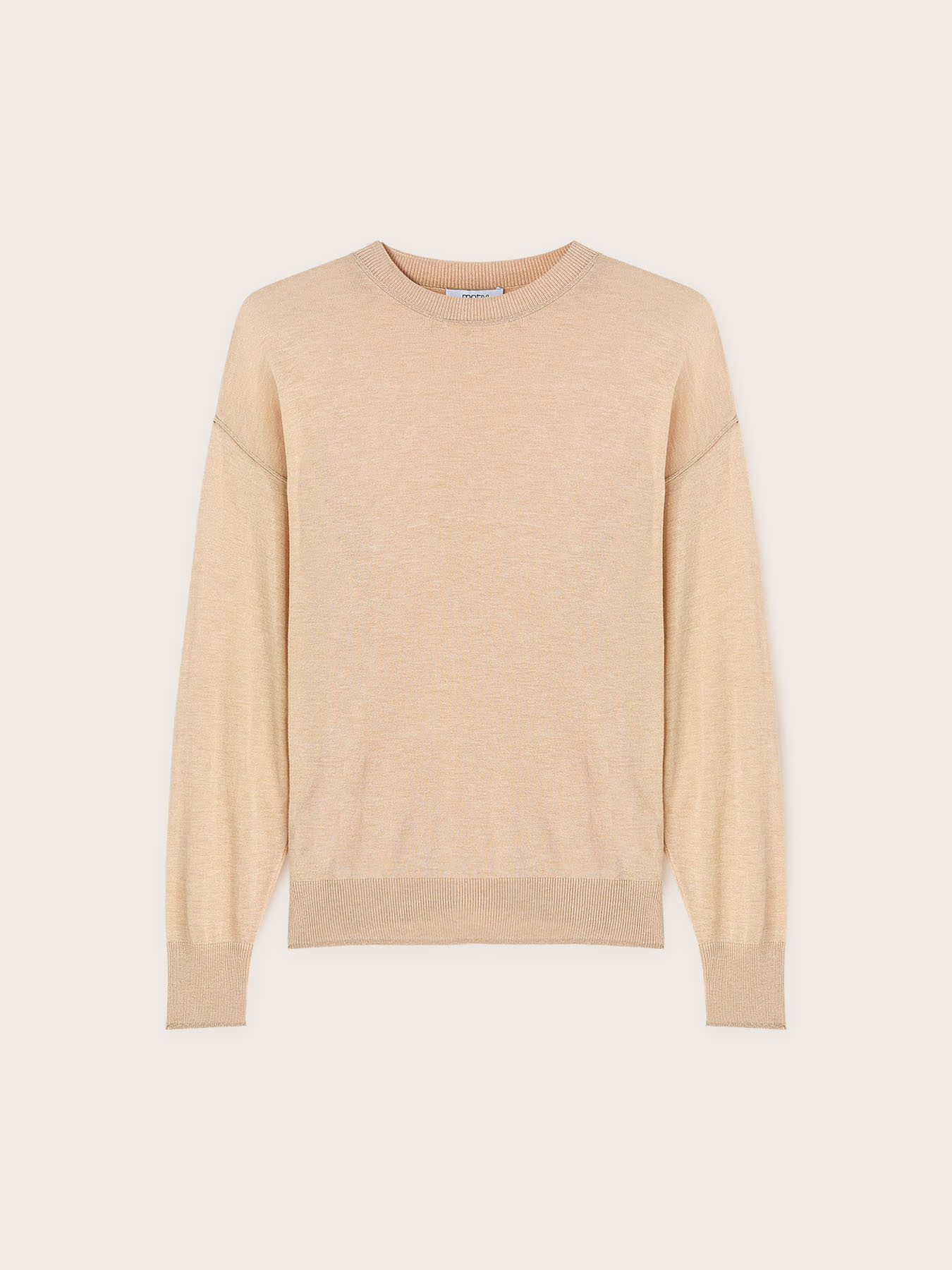 Pull en soie m&eacute;lang&eacute;e image number 3