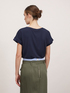 Tricou din două materiale image number 1