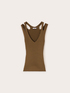 Knit top with cut-out image number 4