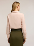 Blouse avec col en satin image number 1
