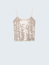Top full paillettes image number 3