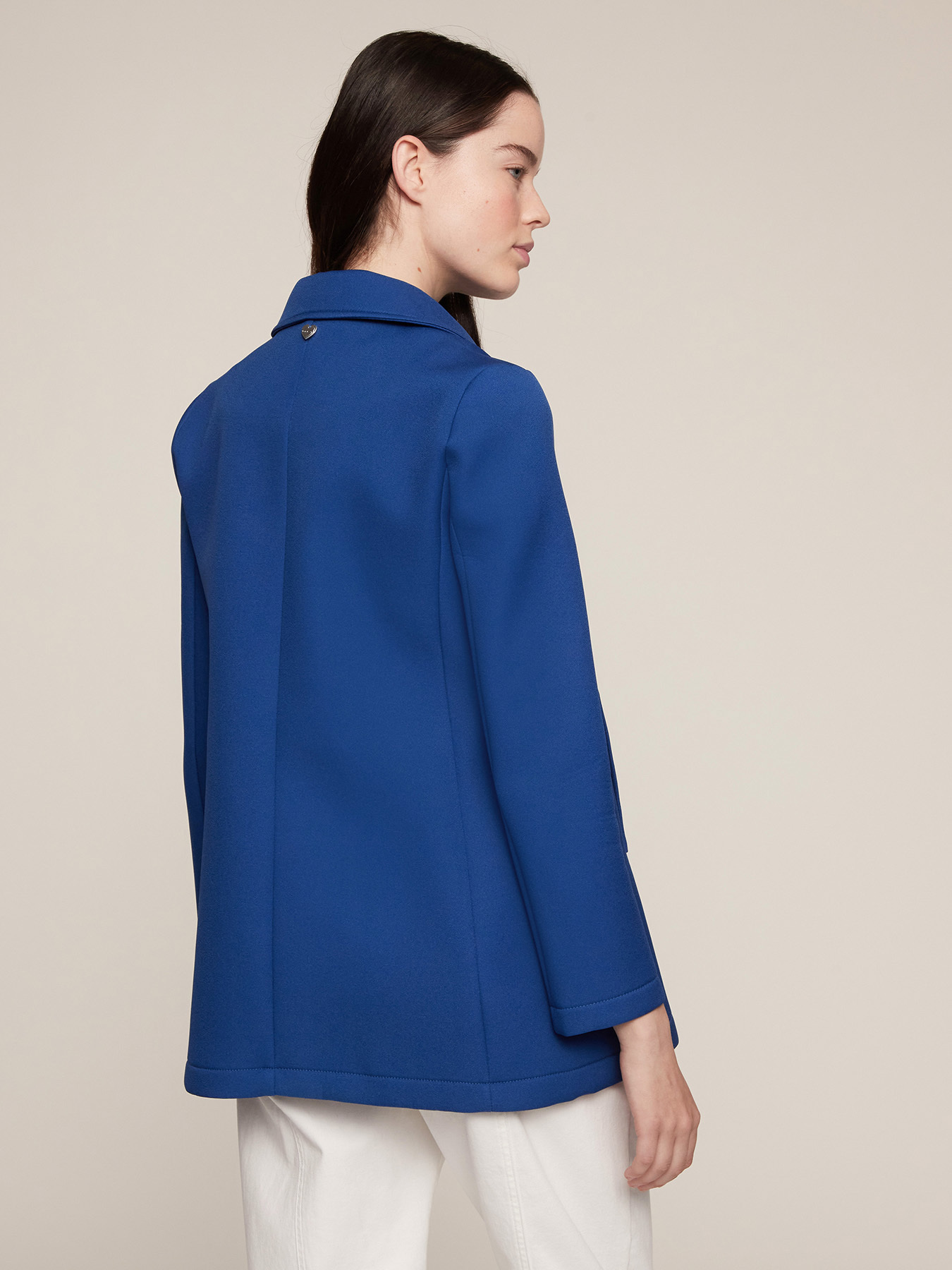 Manteau ligne trap&egrave;ze en n&eacute;opr&egrave;ne image number 1