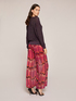 Maglia scollo a barca in filato misto lurex image number 1