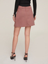 Short jacquard pleated skirt image number 1