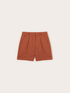 High-waisted cotton shorts image number 4