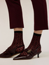 Sheer ankle socks with Double Love logo image number 0