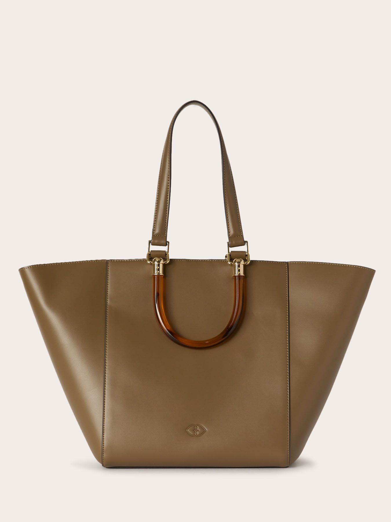 Shopping bag con doppi manici image number 1