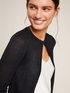 Cardigan corto lurex image number 2