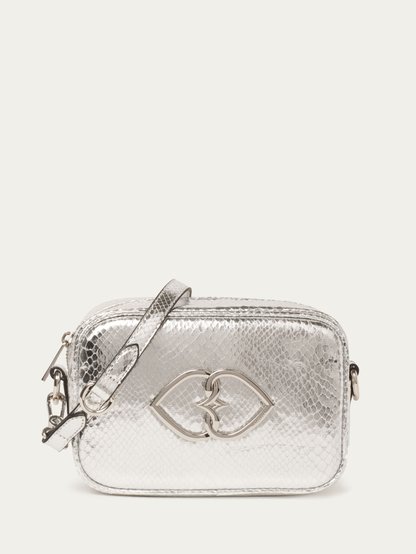 Camera bag Double Love argento image number 0