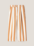 Cropped maxi stripe trousers image number 4