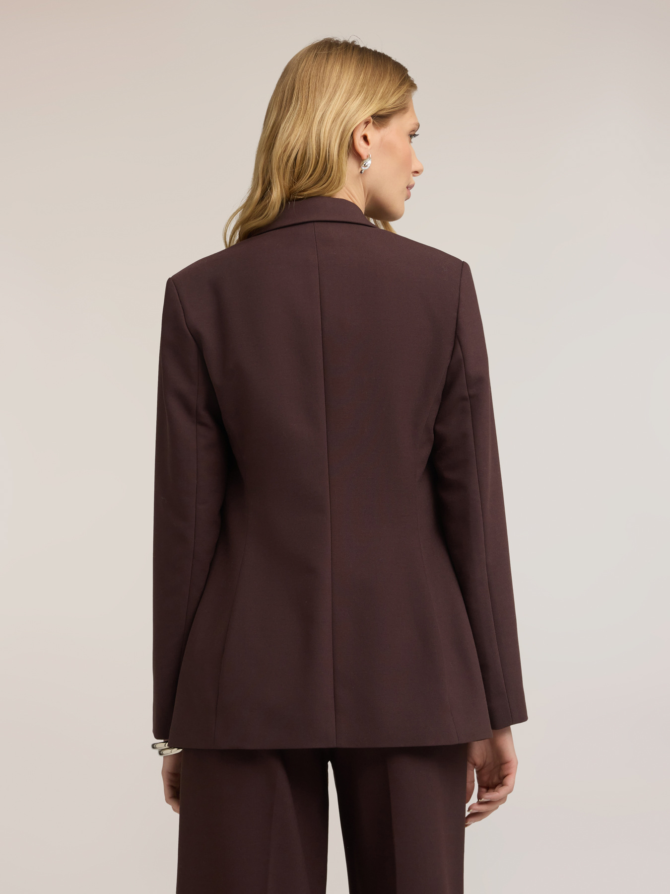 Double-breasted tailored blazer image number 1