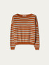 Striped lurex sweater image number 3