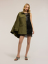 Short mesh dress with sequins image number 3