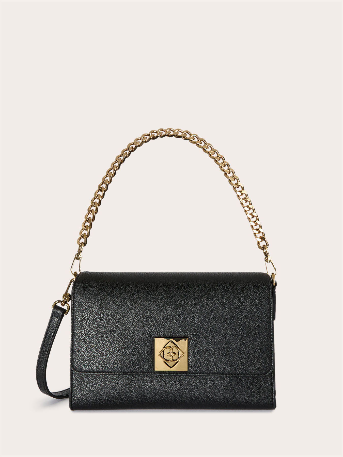 Shoulder bag in tessuto spalmato image number 1