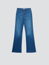 Lurex flared jeans image number 3