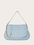 Coated fabric shoulder bag image number 0