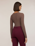 Ribbed T-shirt in modal blend image number 1