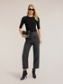 Viscose sweater with ribbed raglan sleeves image number 2