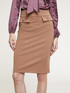 Pencil skirt with pockets image number 2