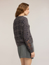 Openwork wool blend sweater image number 1